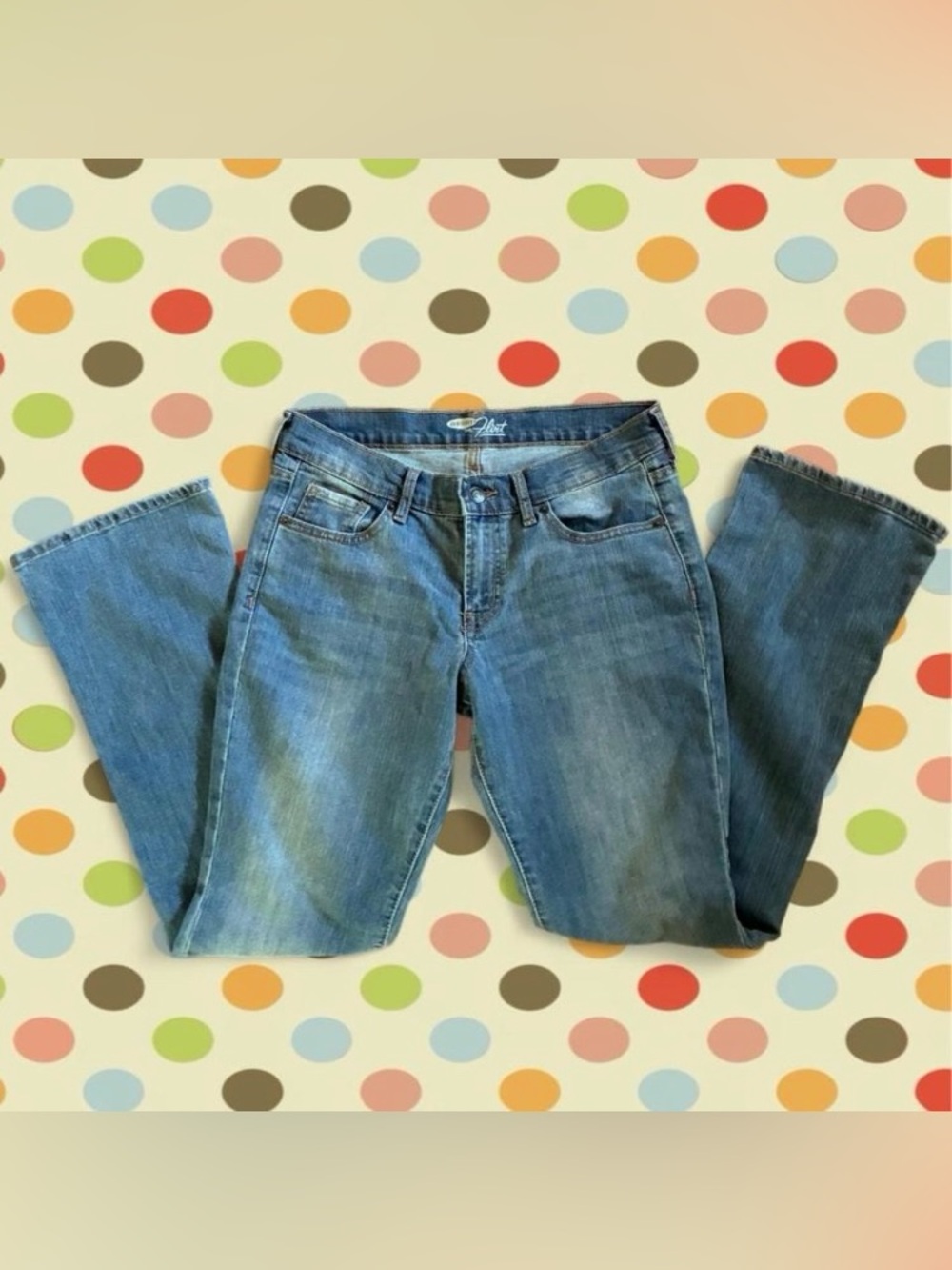 Low Rise Bootcut Jeans